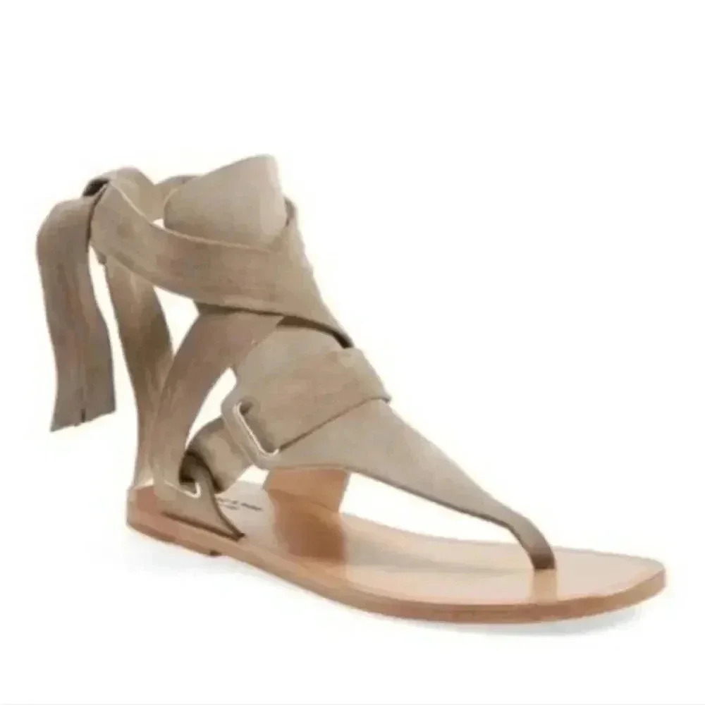 RAG & BONE Suede Gladiator Sandals Size 39